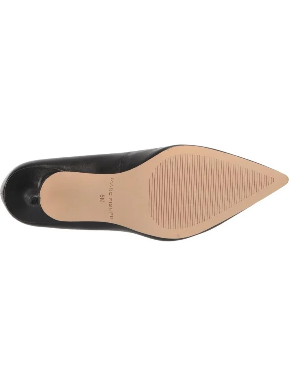 Women's Black Modern Pointed Toe Alola Dress Casual Pumps Pull On Heel Shoes